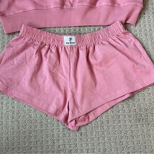 PARKE shorts (S) Conch + Peel